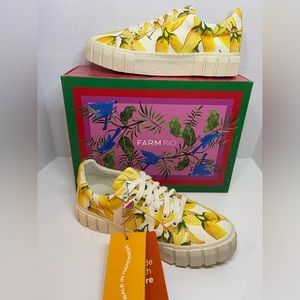 FARM Rio Pepper Print Flatform Sneaker Size 8 Women’s (Authentic)